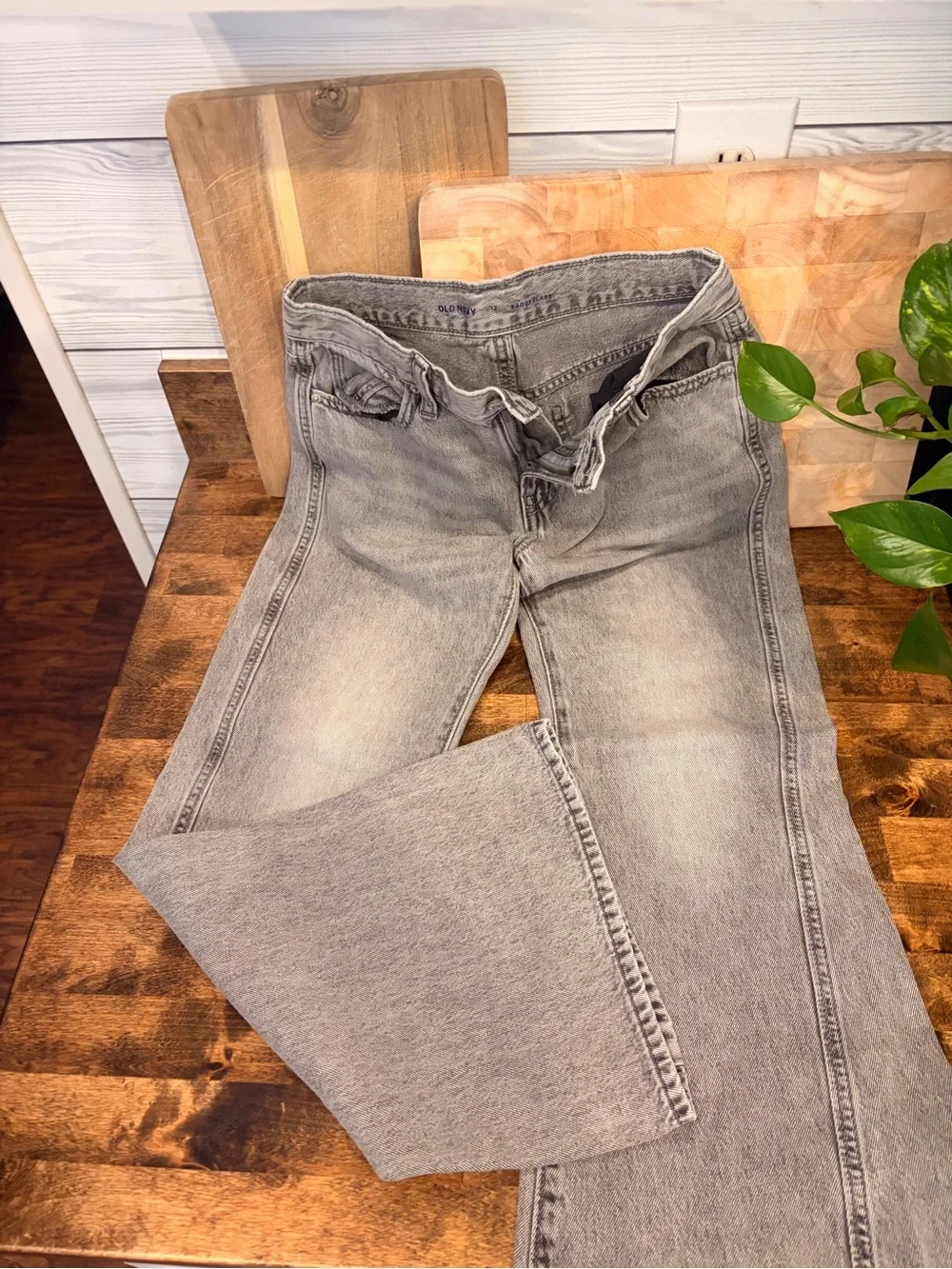 Old Navy baggy wide leg girls jeans (5 pair)